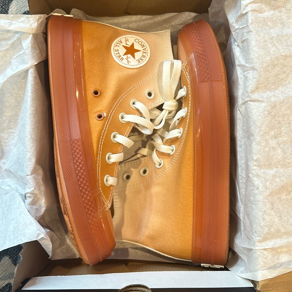 Converse CTAS CX HI Egret/Monarch Egret M5.5/W7.5